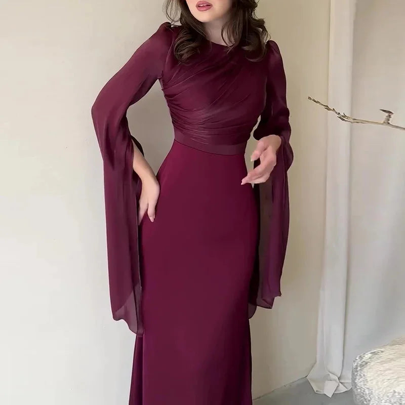 The Aurelia Drape Gown