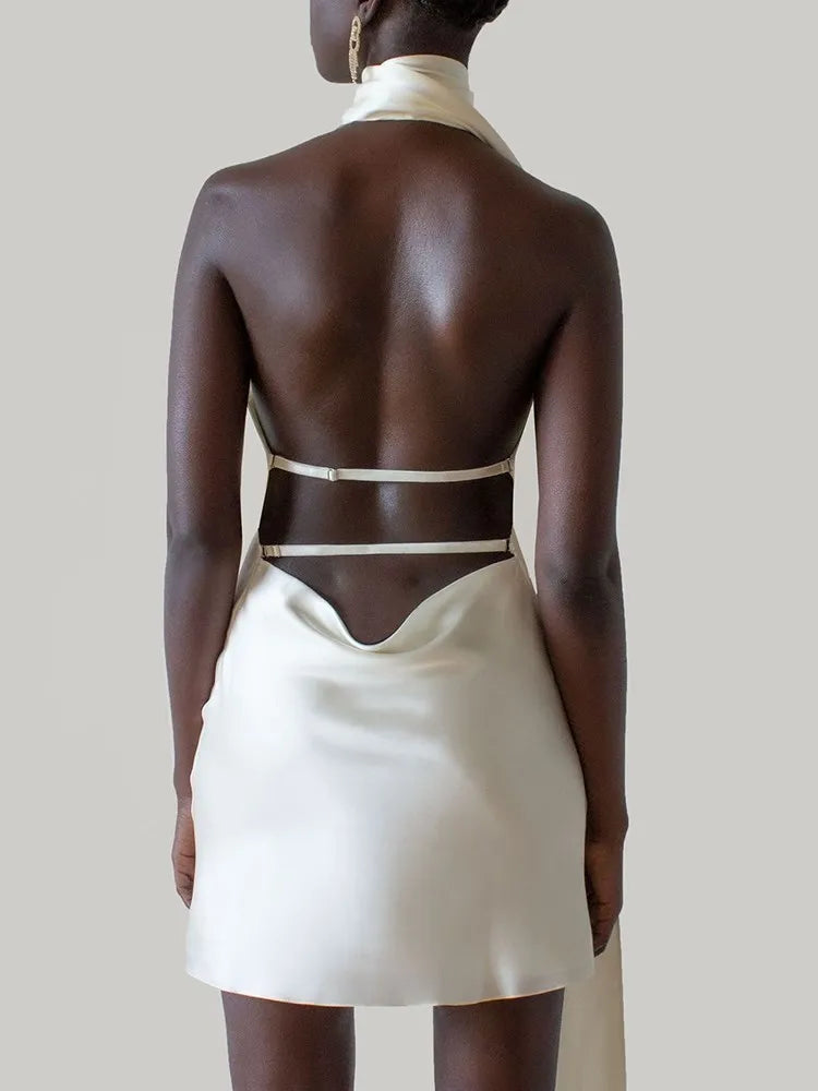 The Seraphine Halter Mini