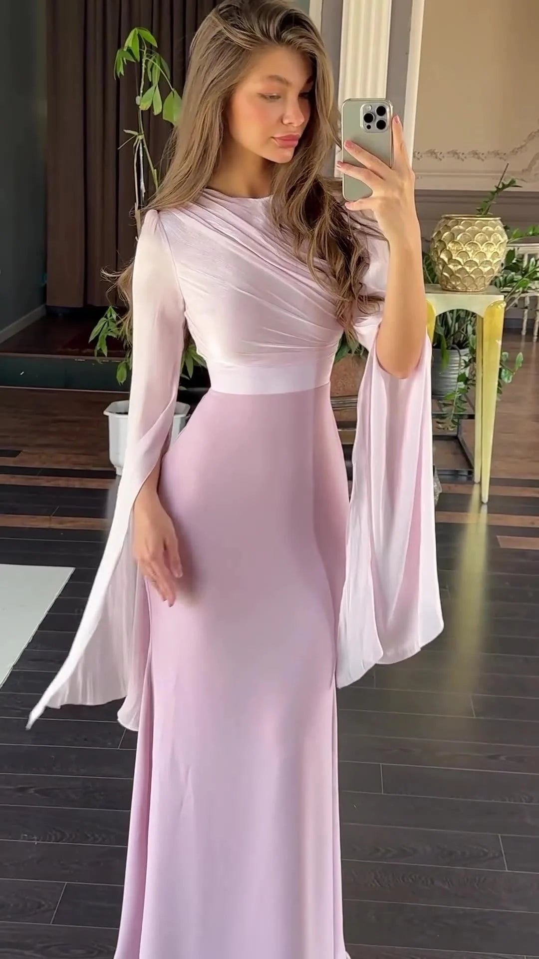 The Aurelia Drape Gown