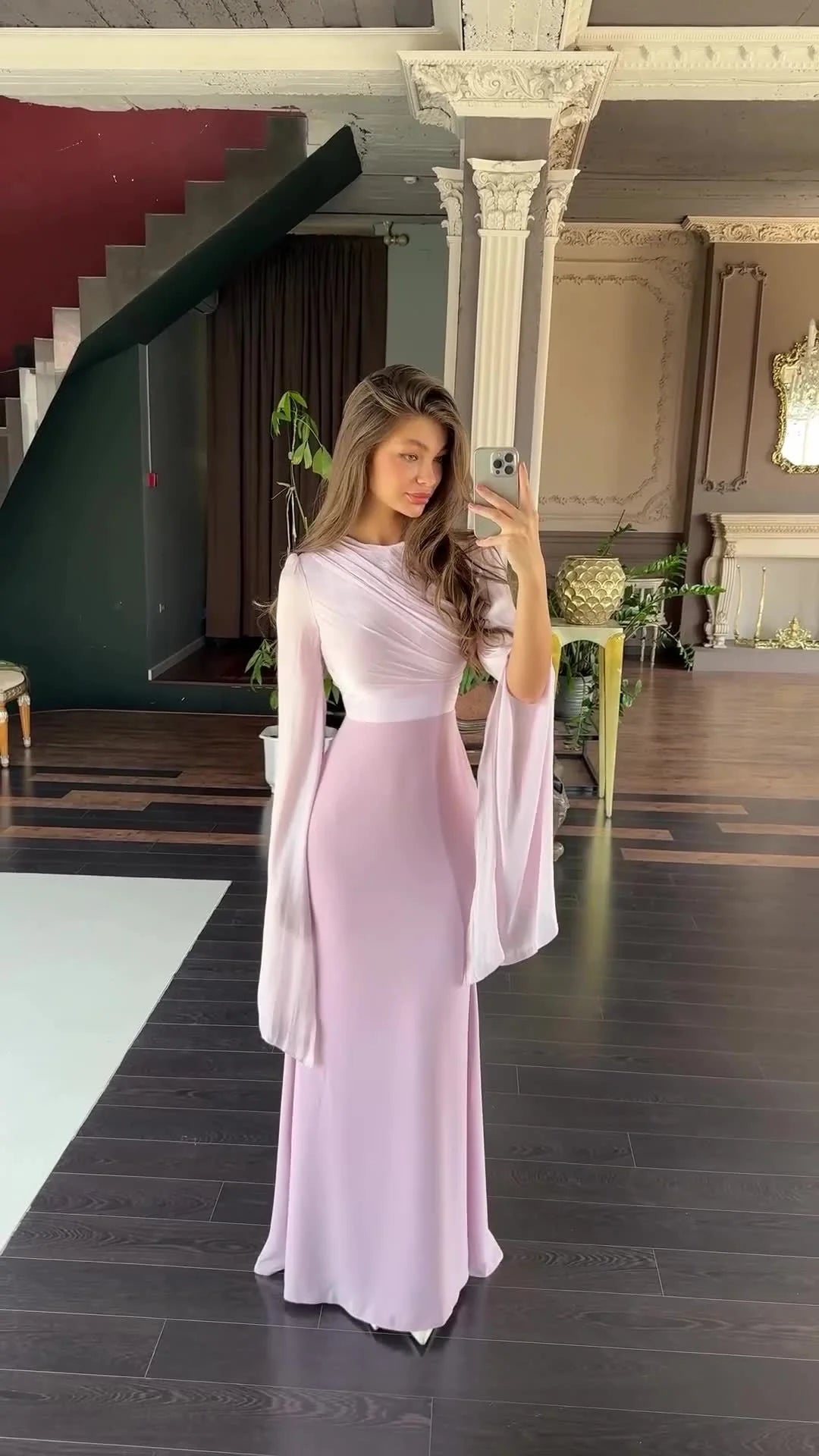 The Aurelia Drape Gown