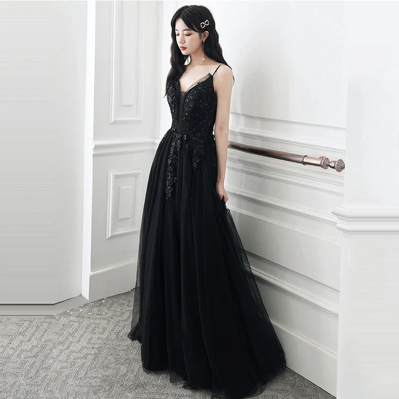 The Aveline Tulle Embellished Gown