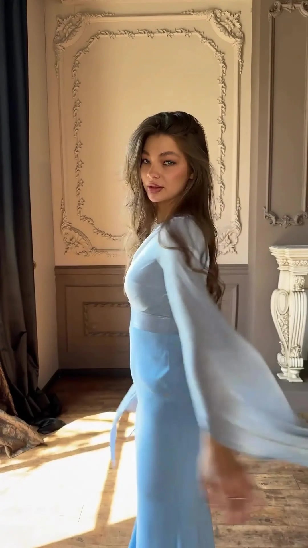 The Aurelia Drape Gown