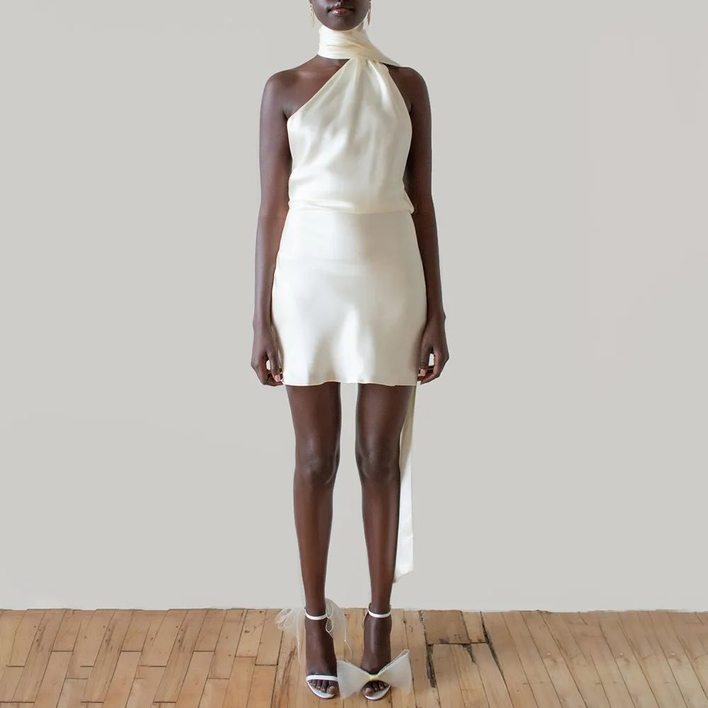 The Seraphine Halter Mini
