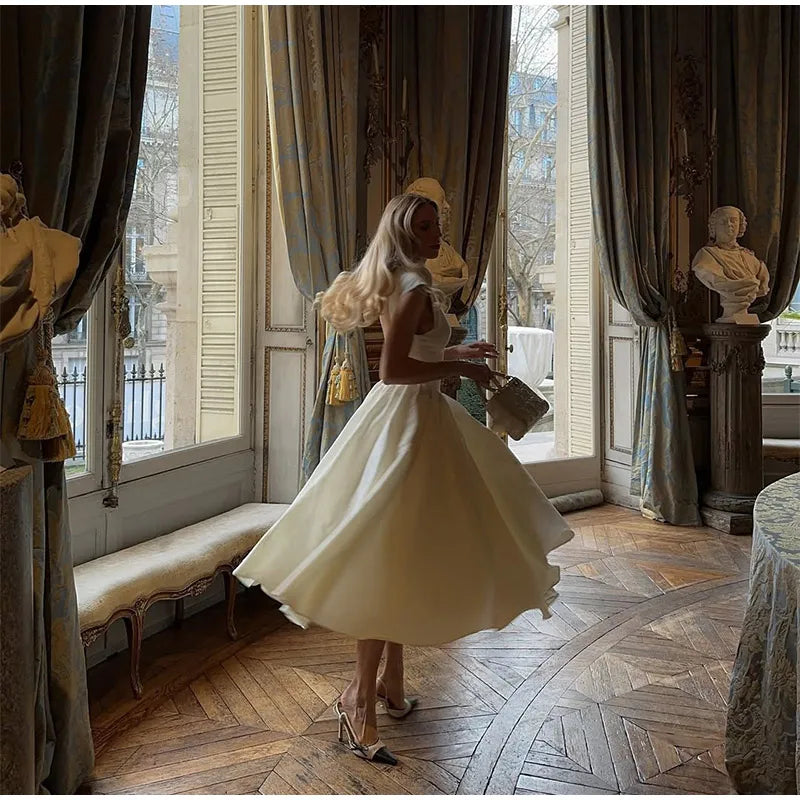 The Palais Gown – Structured Grace in Ivory