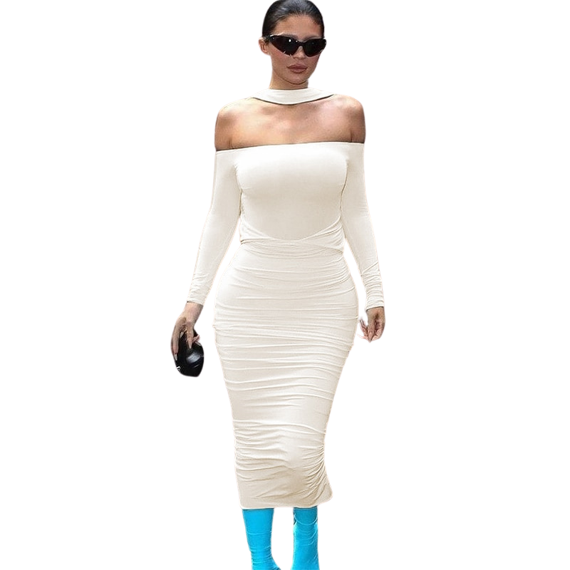 Fashionable Kylie Halter Dress Set Slayzz Fashionable Kylie Halter Dress Set Slayzz
