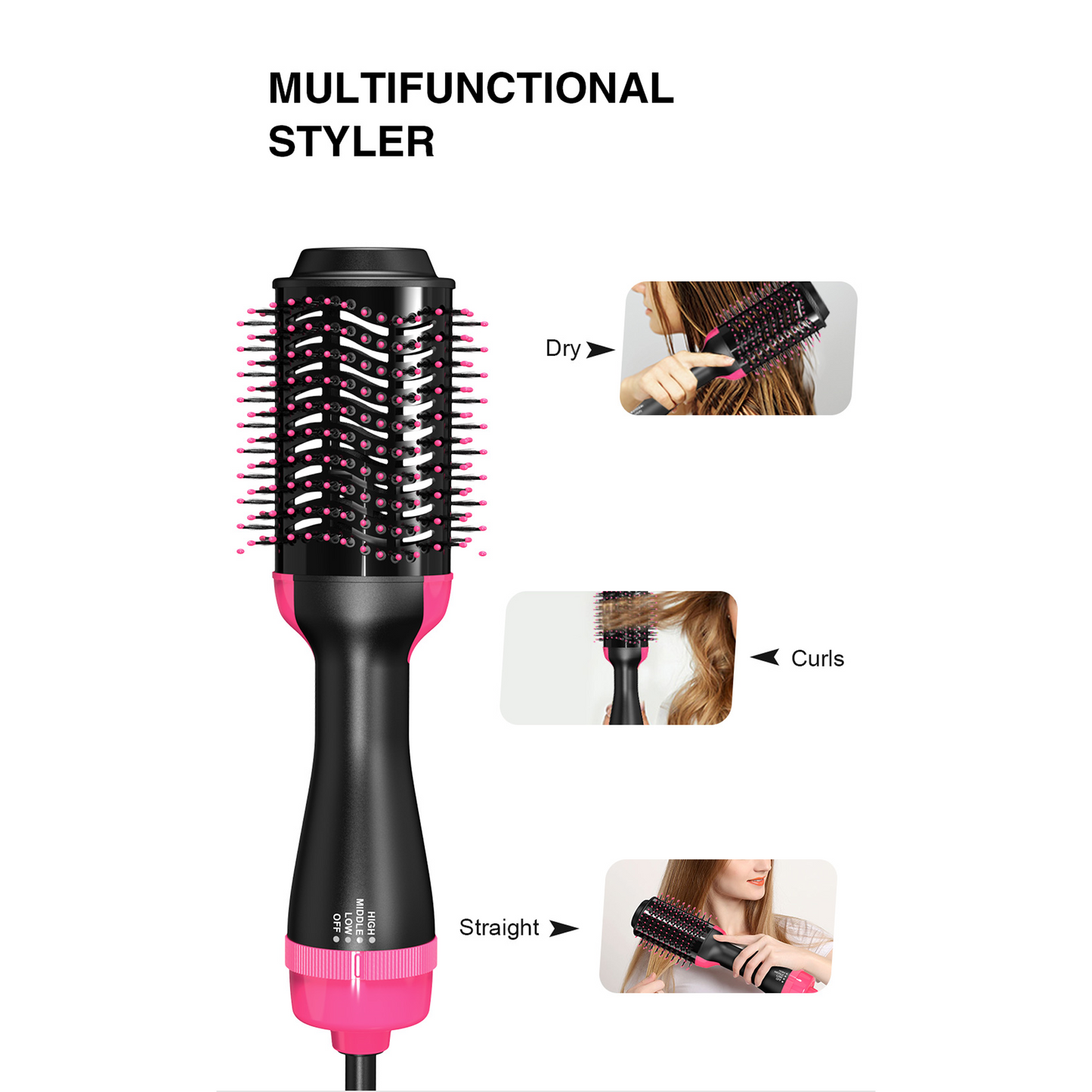 Multifunction Salon Hair Styling Electric Comb