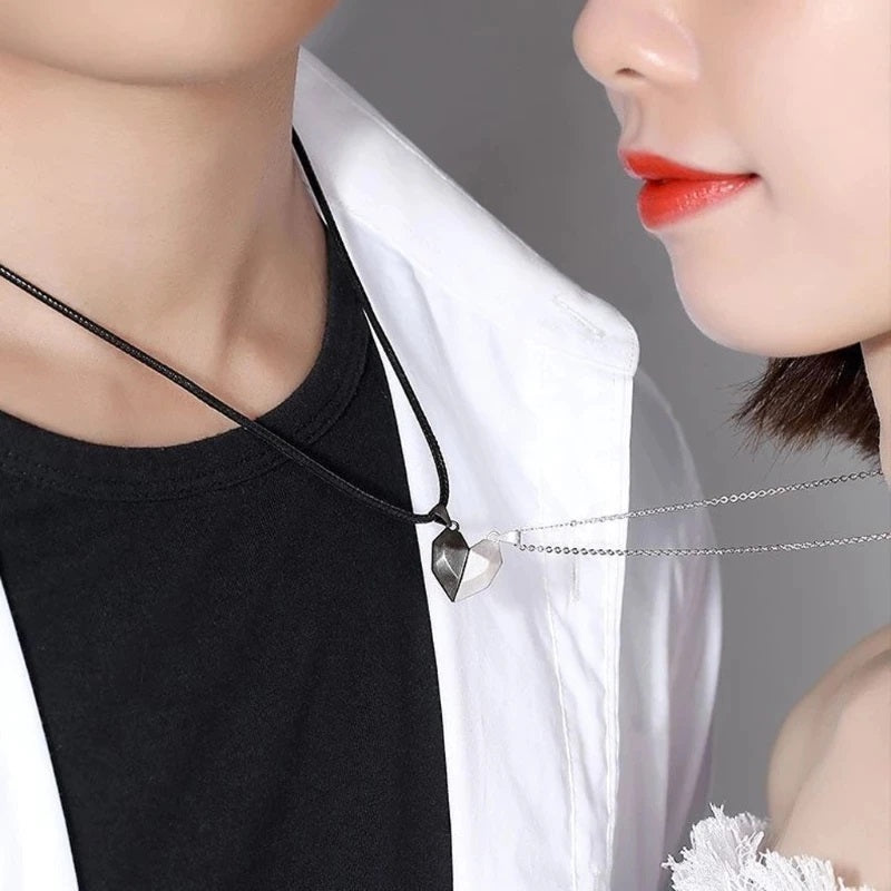 Magnetic Couple Necklace Gift For Valentines