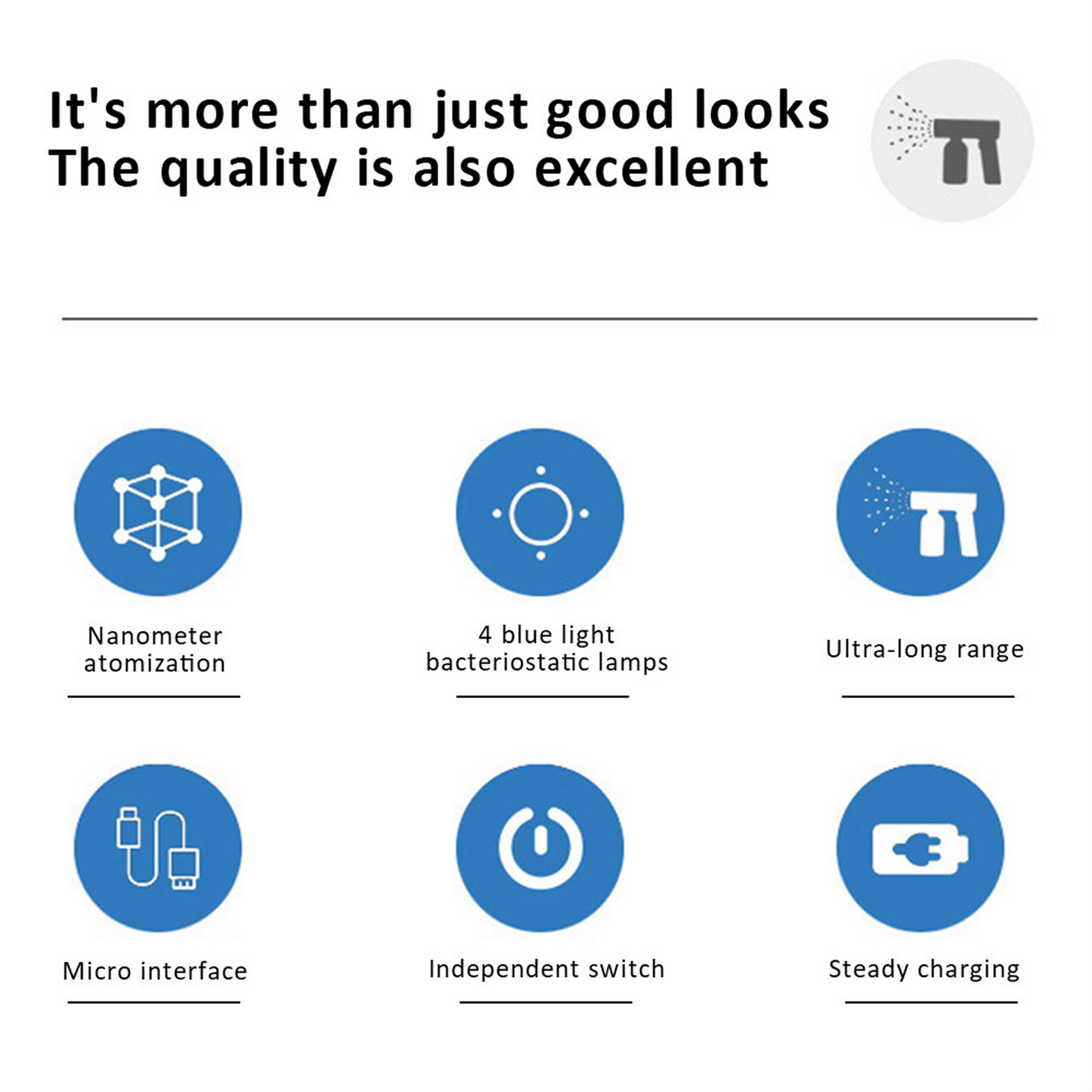 Hand-held Atomizer Spray Gun