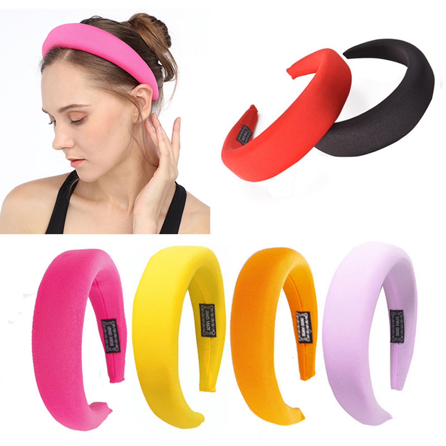 Velvet Sponge Headband (Stlye 2)