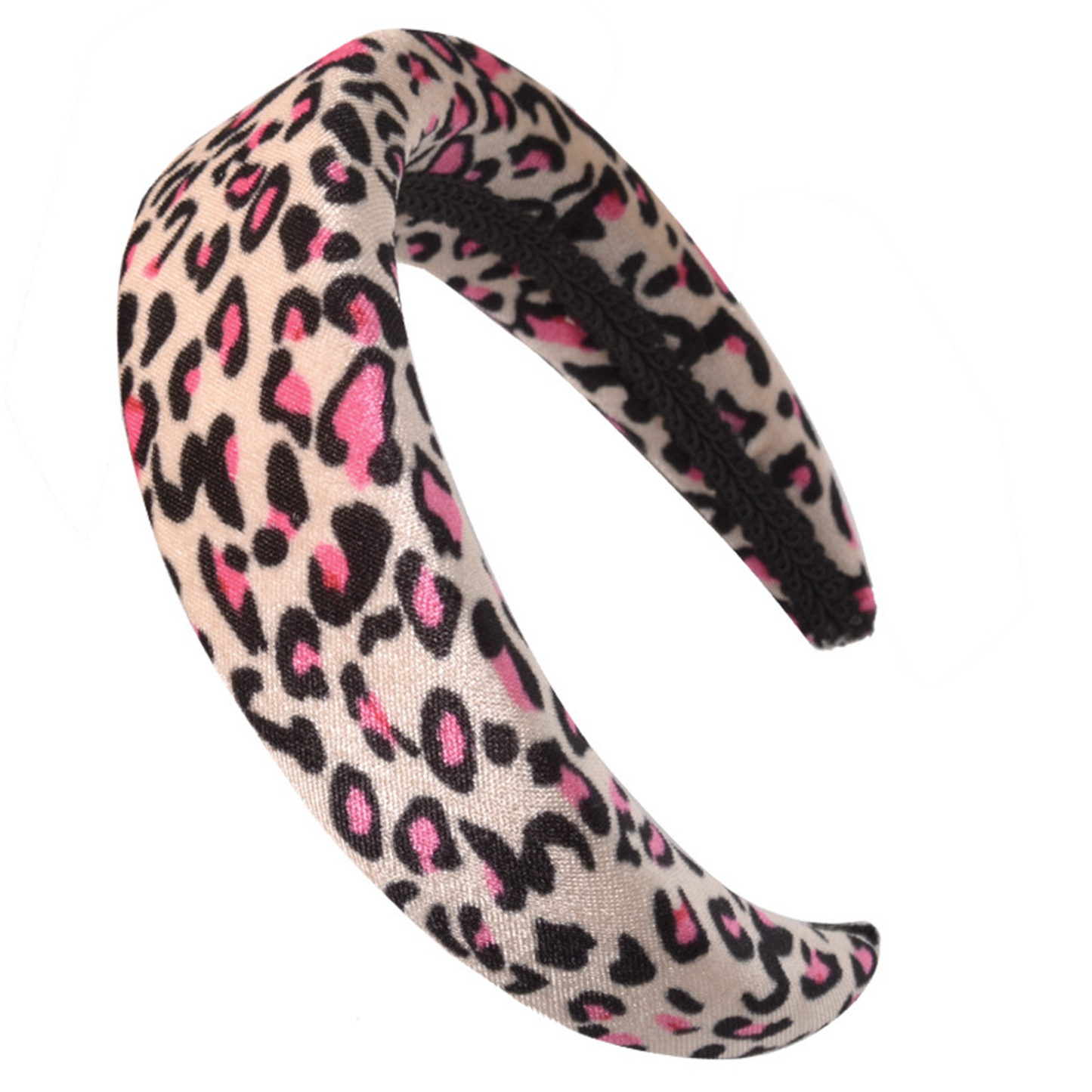 Velvet Sponge Leopard Headband