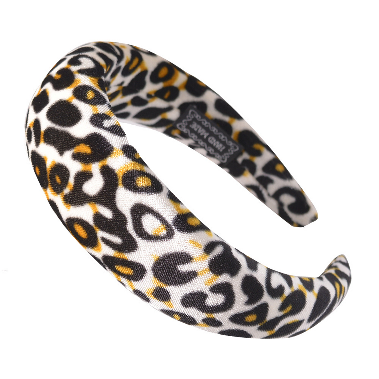 Velvet Sponge Leopard Headband