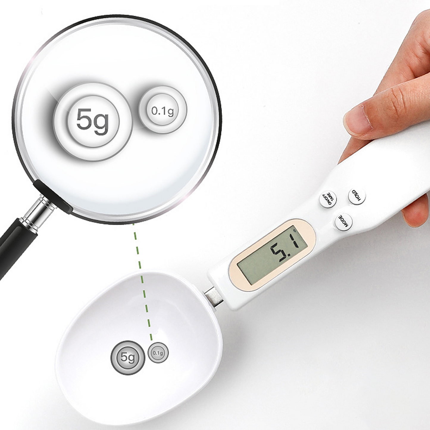 Digital Scale Spoon - Mini Kitchen Tool