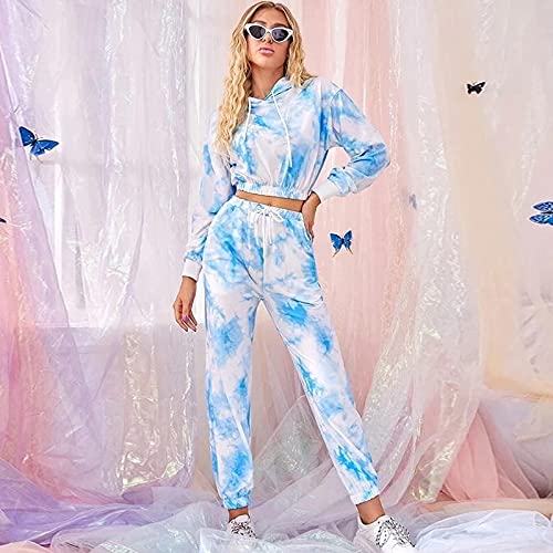Tie Dye Hoodie Outfit Set
