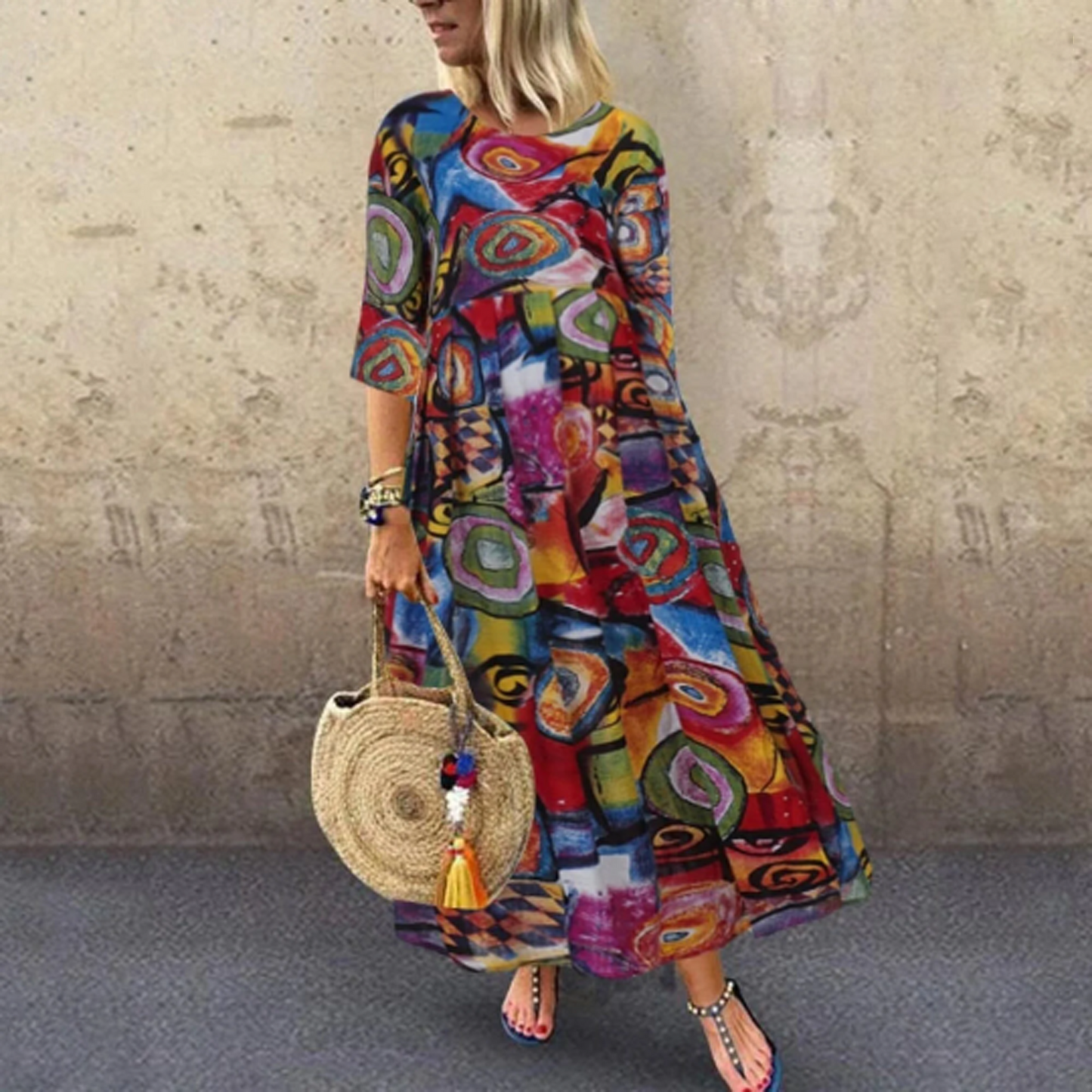 2021 Summer Dress Bohemian Fashion - Women's Boho Dress