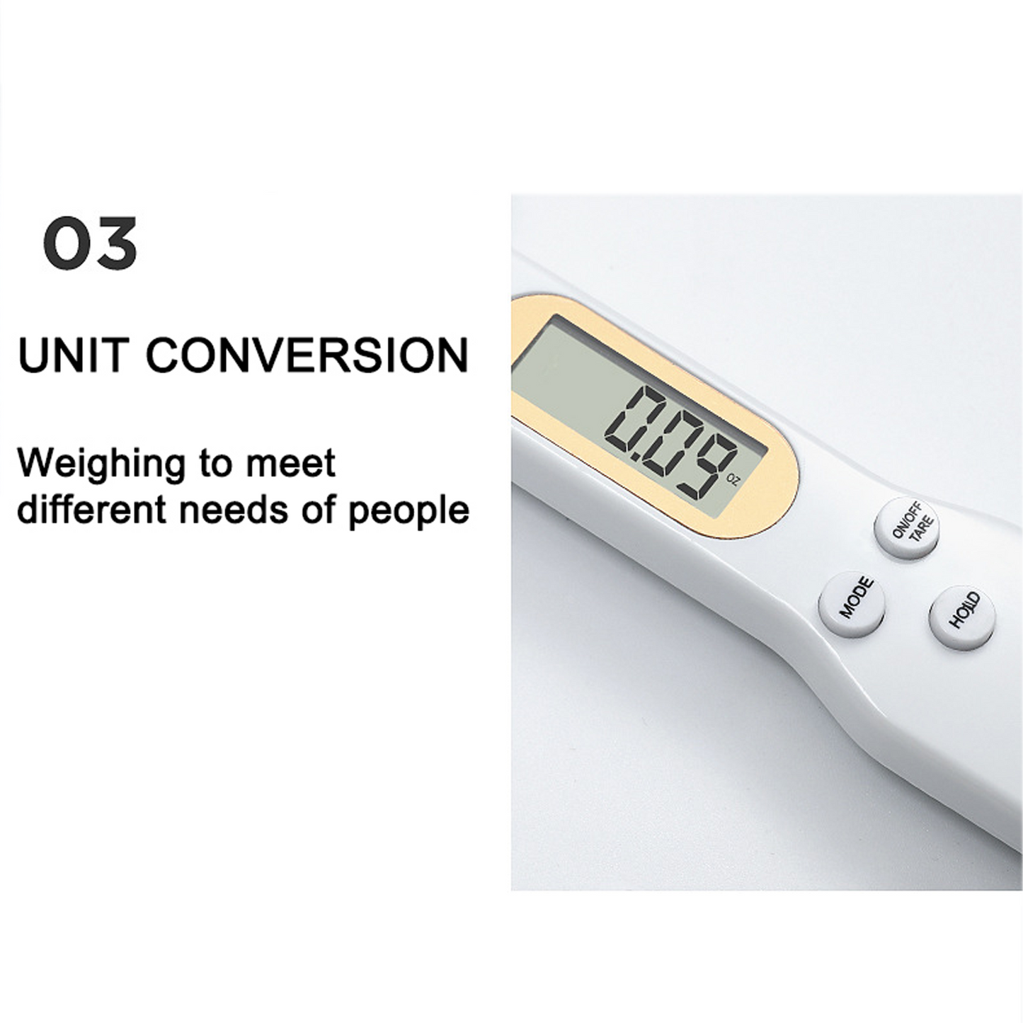 Digital Scale Spoon - Mini Kitchen Tool