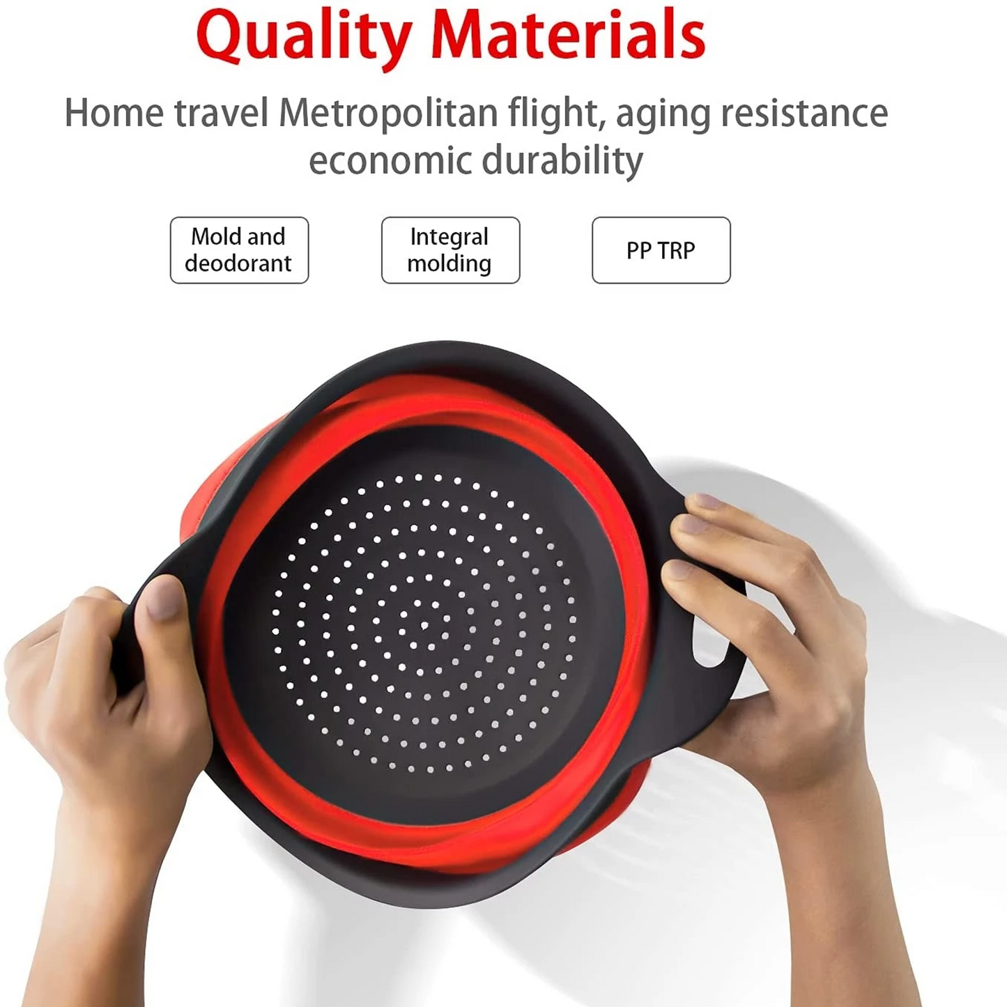 Foldable Silicone Strainer Basket