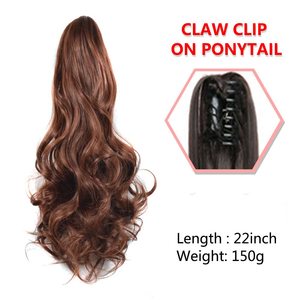 Wavy Hair Ponytail Extension