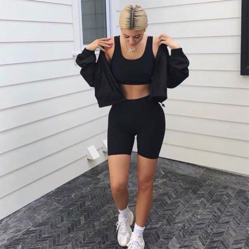 Casual Fashion Biker Shorts