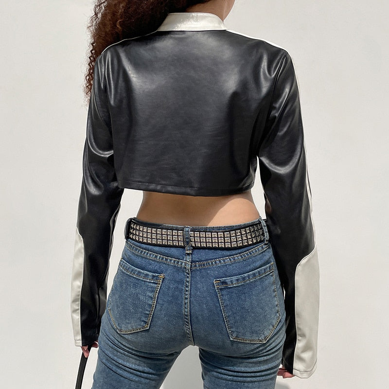 Punk Style Streetwear Race Jacket