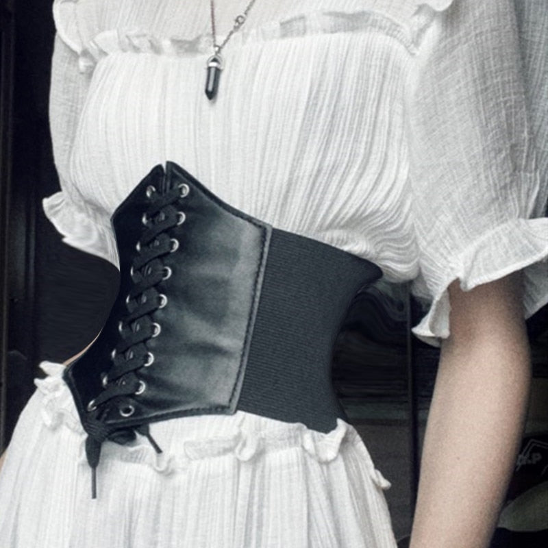 Gothic Fashion Leather Corset Belt