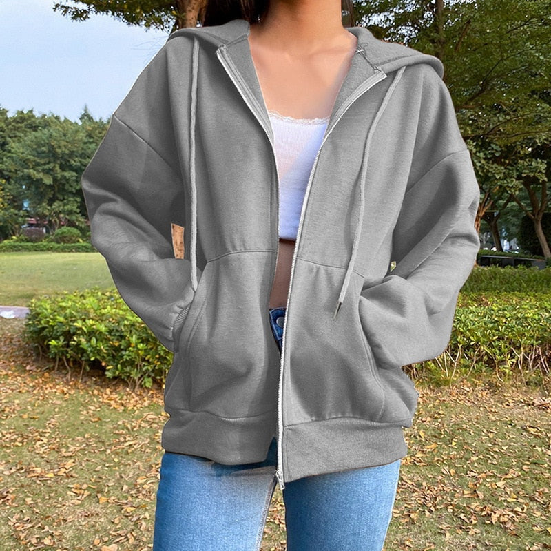 Casual Fashion Hooded Jacket