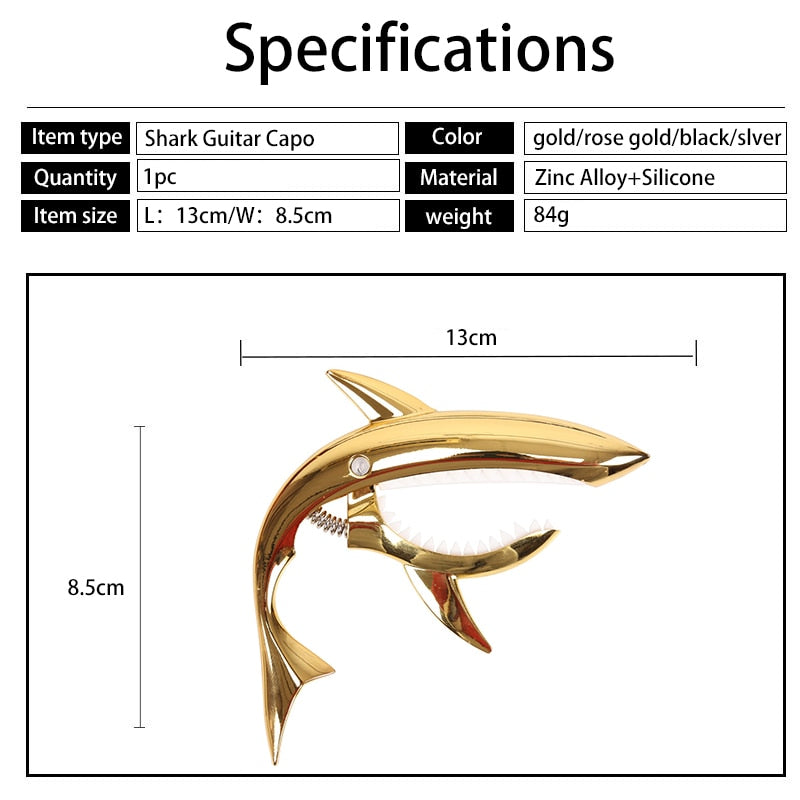 Shark Capo Guitar Tuner