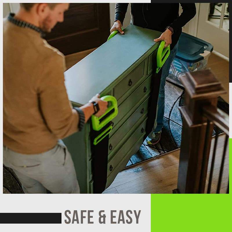 Ergonomic Heavy Lifting Straps