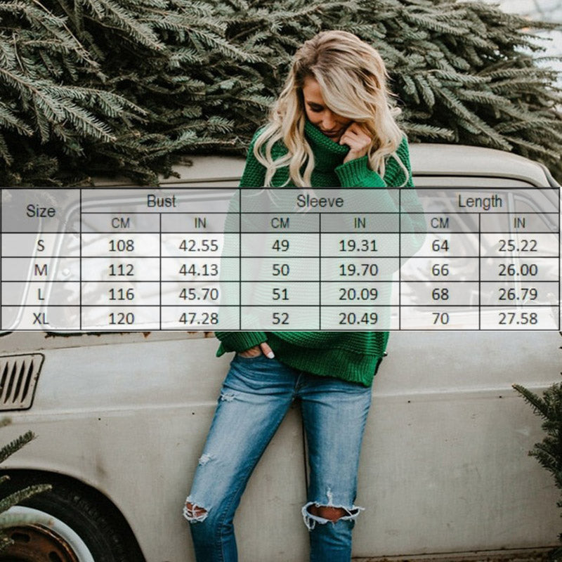 Warm Knitted Oversized Jumper