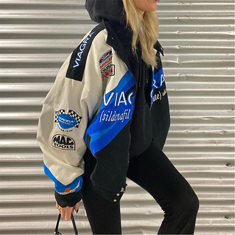 Blue Racing Uniform Jacket