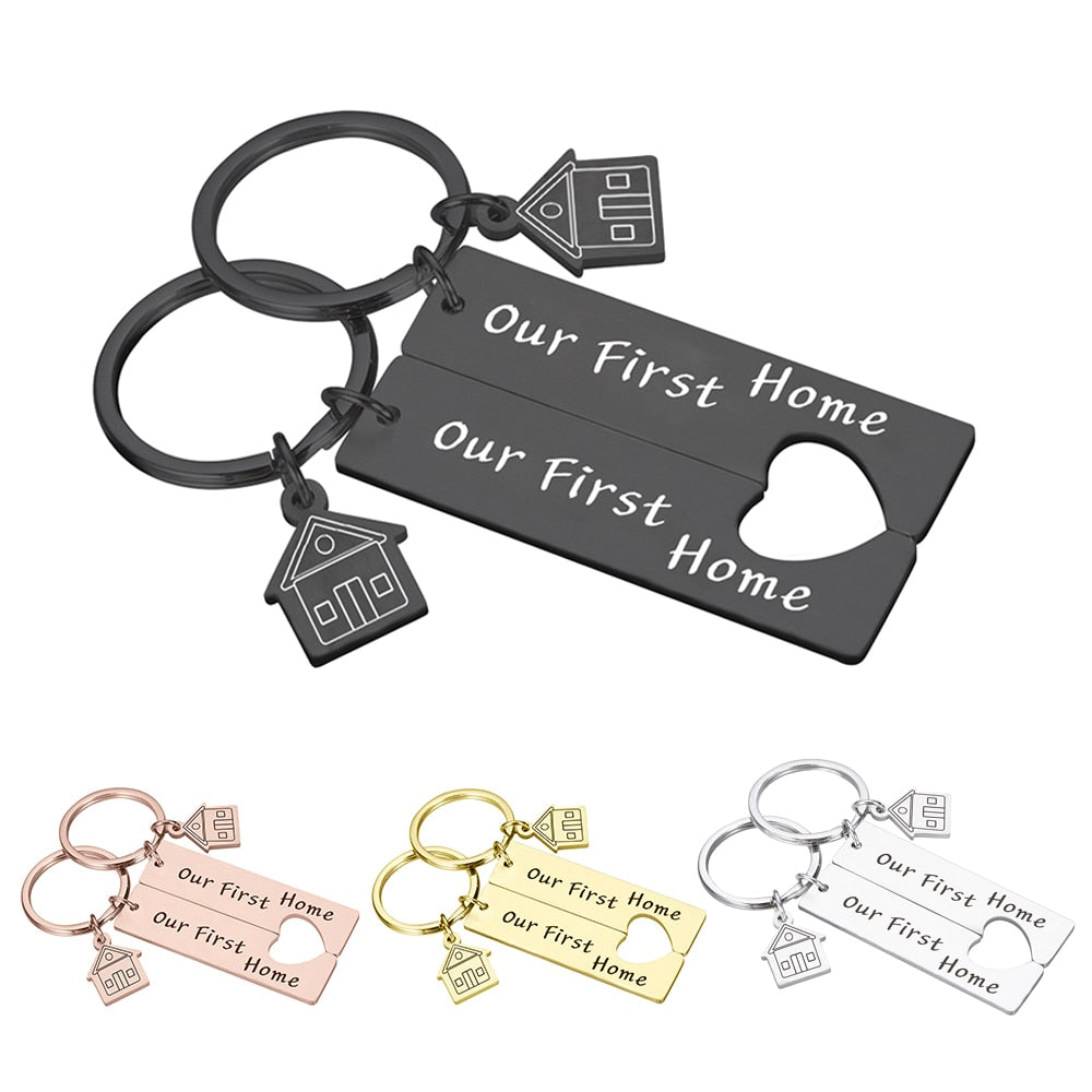 Family Keychain Our First Home