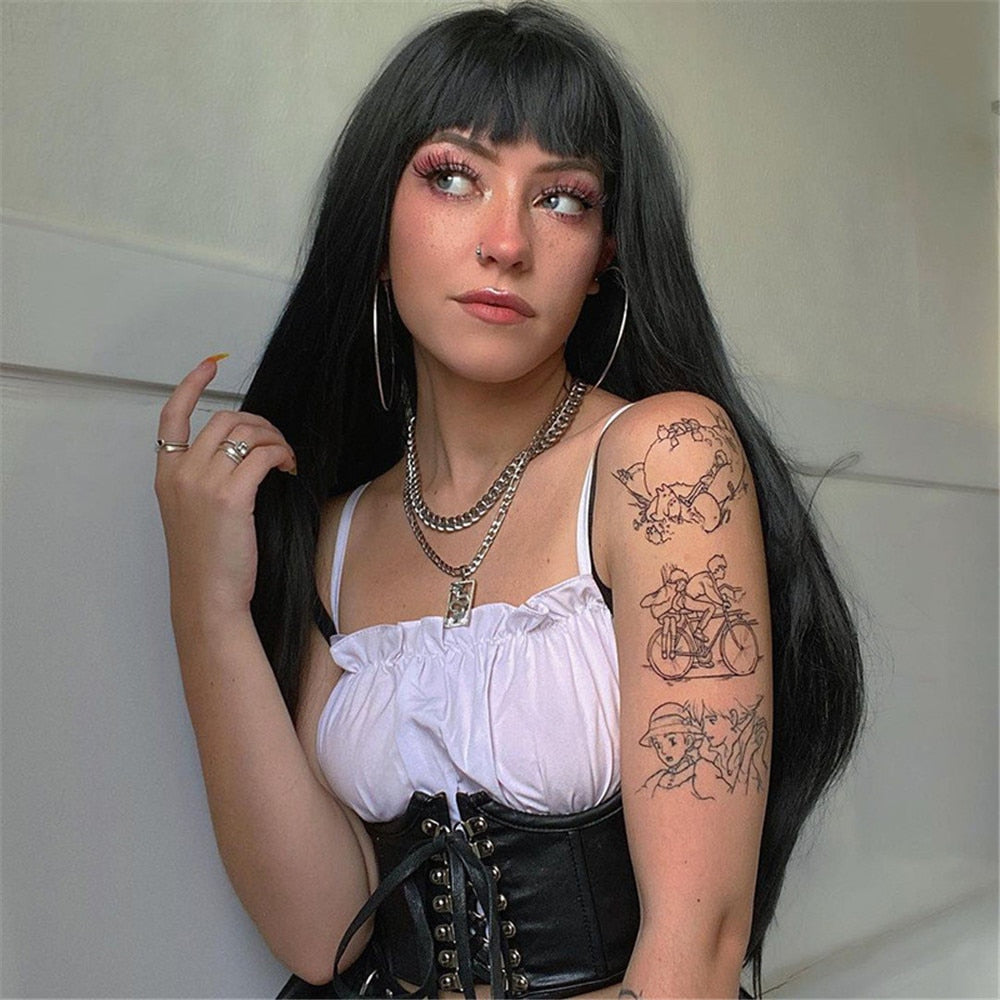 Goth Punk Leather Corset