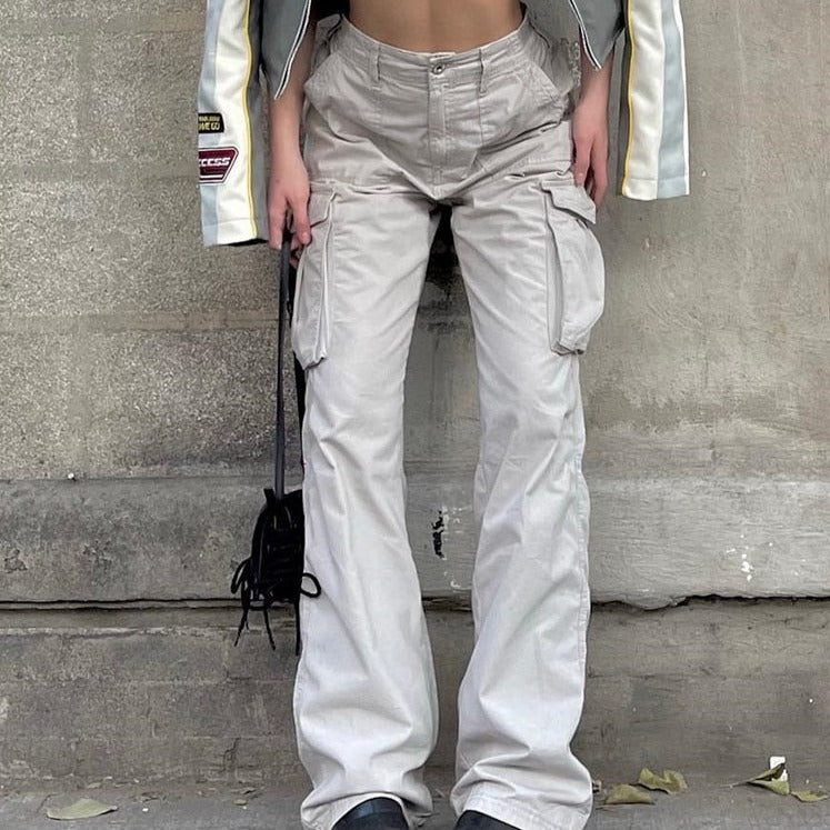 Vintage Beige Cargo Pants