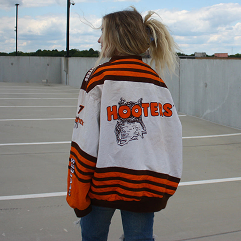 Orange Hip-hop Street Style Jacket