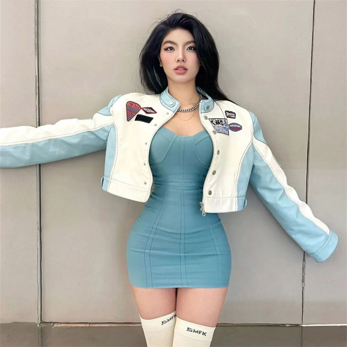 Bomber Short Race Car Jacket