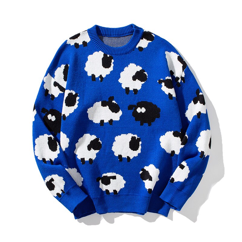 Sheep Pattern Classic Sweaters