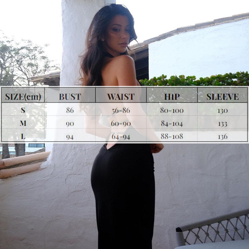 Elegant Halter Bandage Fit Dress