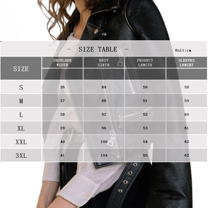 Stylish Black Zipped Leather Jacket