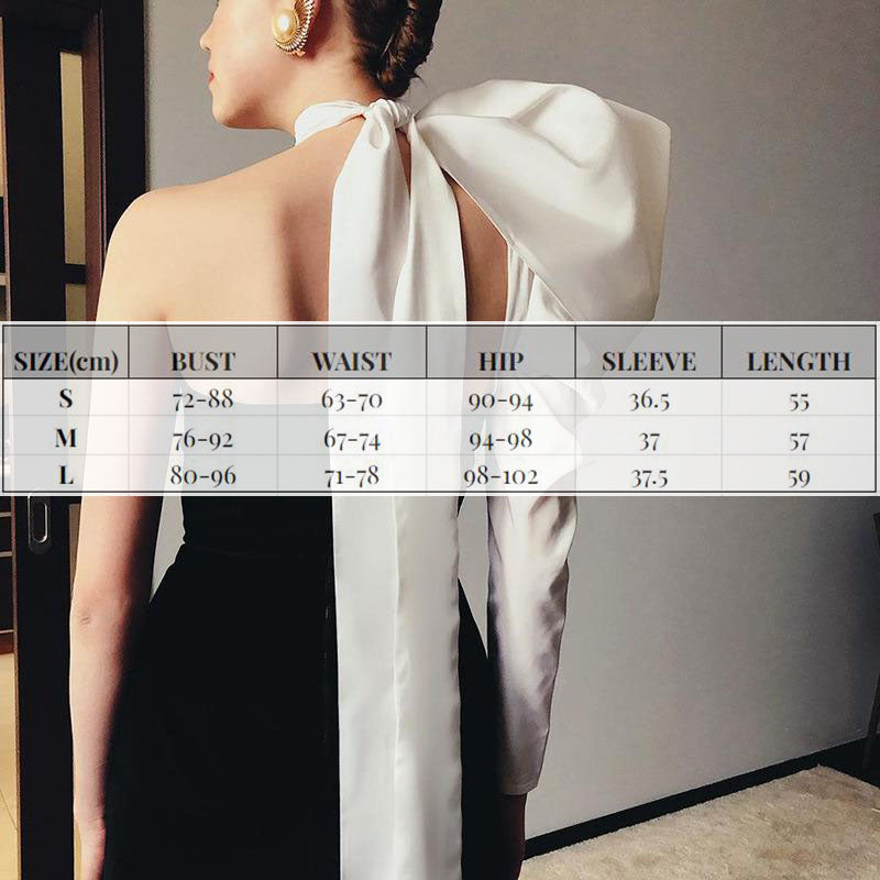 Long Puff Sleeve Evening Party Dress