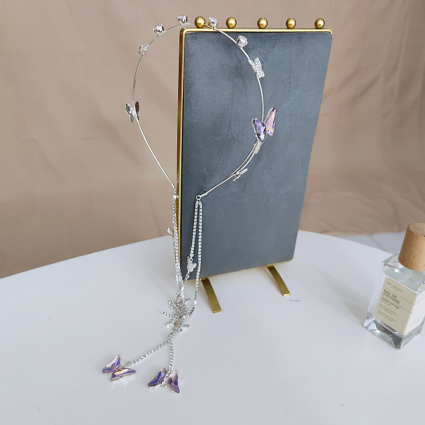 Butterfly Heart Tassel Headband