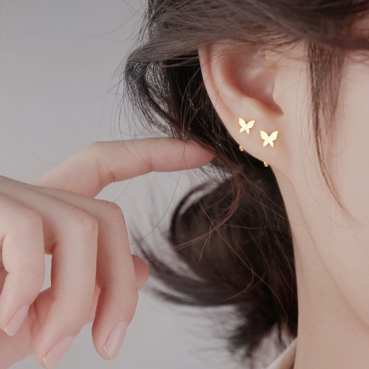 Romantic Mini Butterfly Earrings