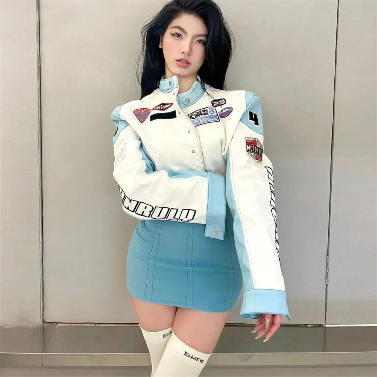 Bomber Short Race Car Jacket
