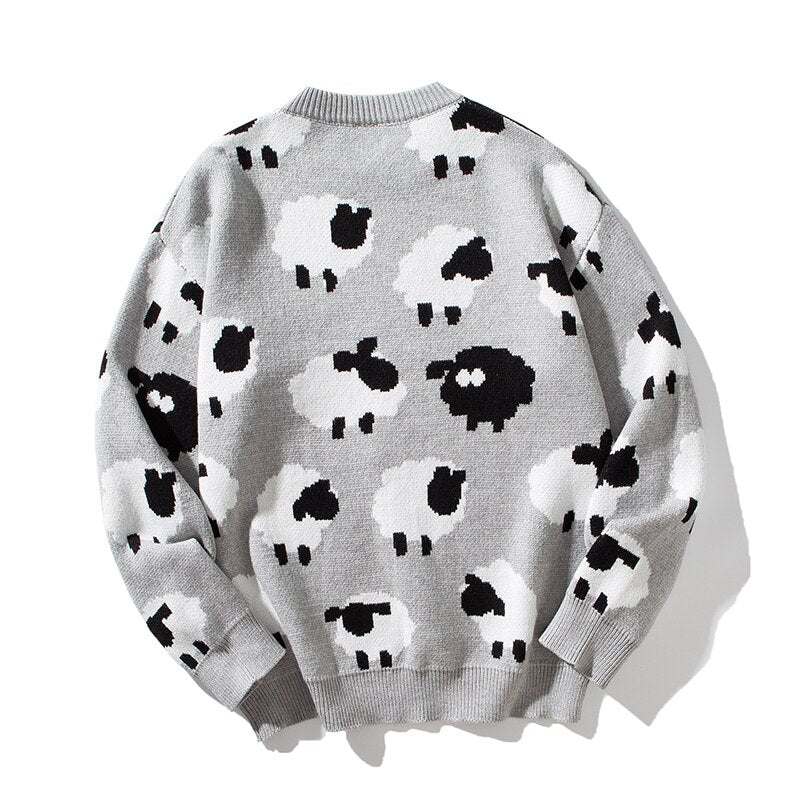 Sheep Pattern Classic Sweaters