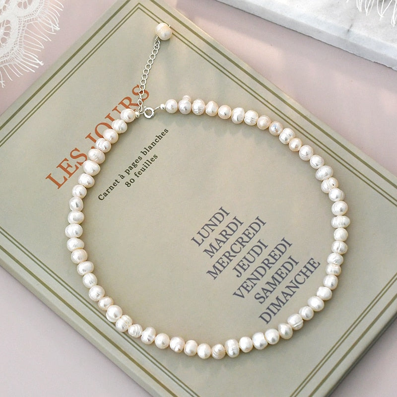 Natural Freshwater Pearl Necklace