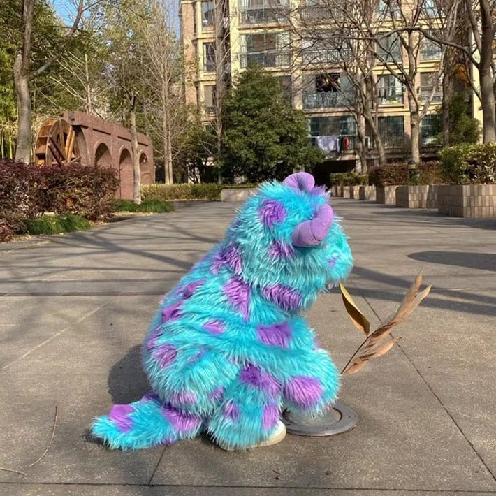 Sulley Plush Hooded Baby Overall