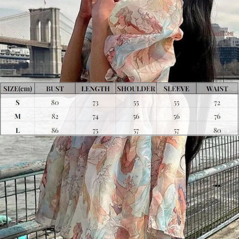 Vintage Puff Sleeve Fairy Dress