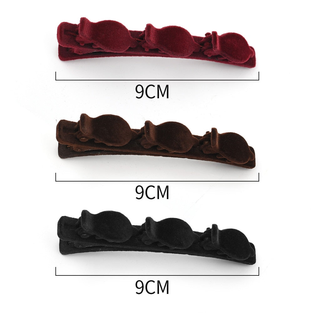 Fashionable Hair Minimizer Barrettes