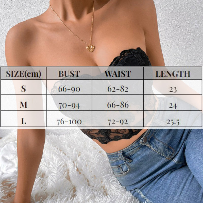 Chic Floral Lace Corset Top