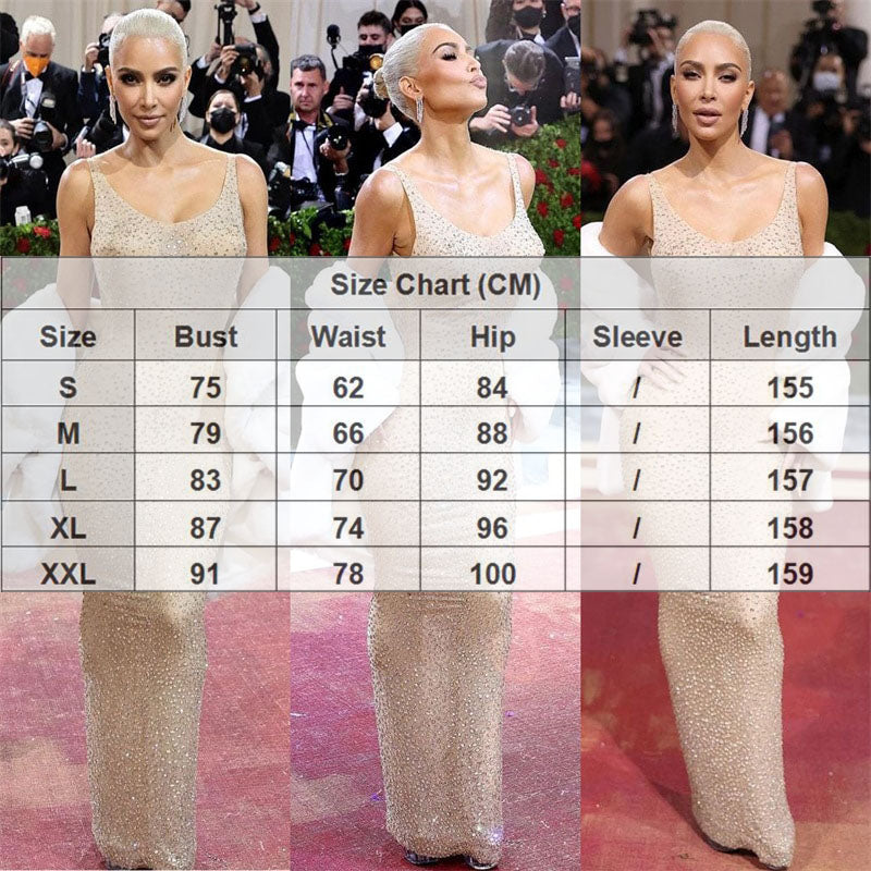 Elegant Sparkly Diamonds Evening Dress