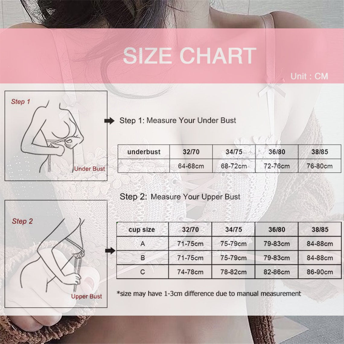 Floral Embroidered Lace Seamless Wire Free Bras
