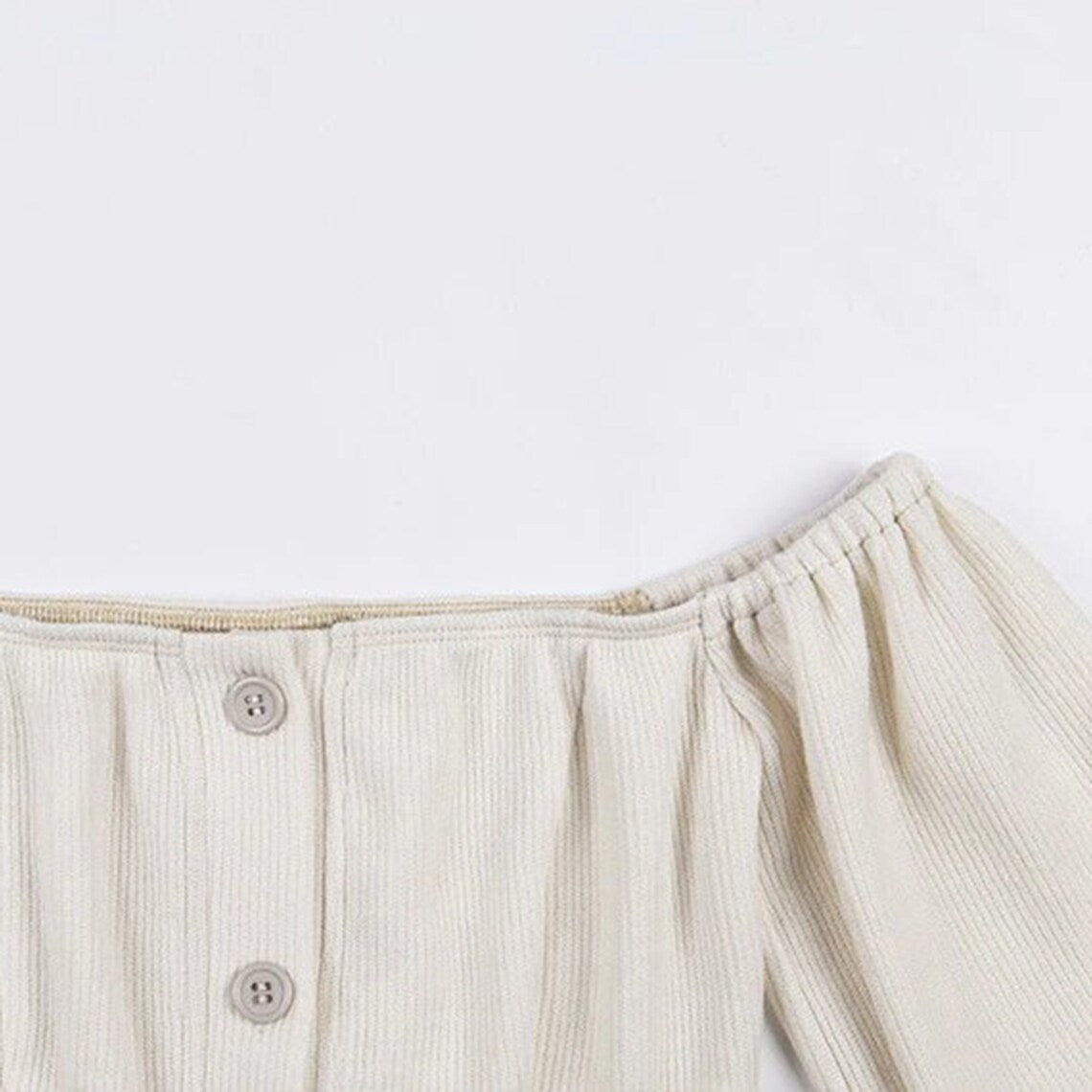 Off Shoulder Slash Neck Sexy Crop Top